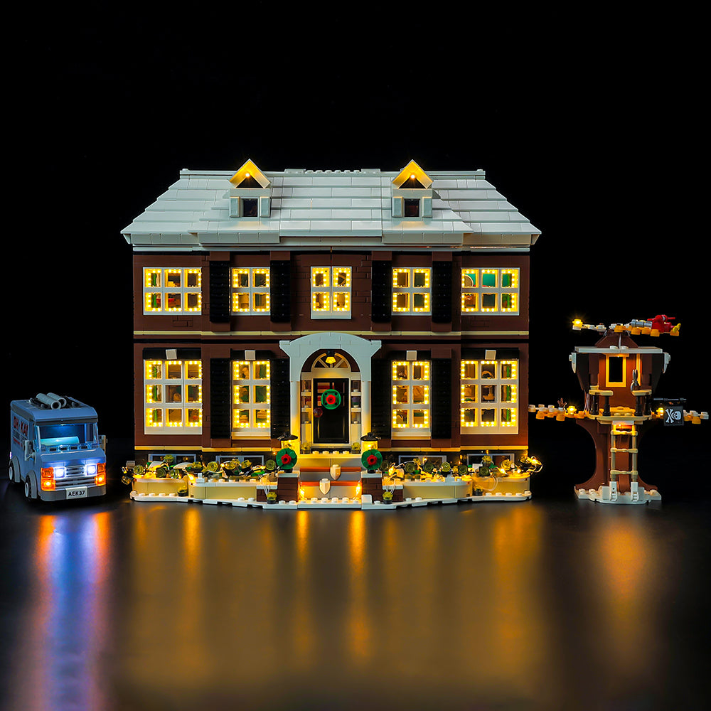 LED Lighting Kits for Home Alone 21330 (Christmas Version)