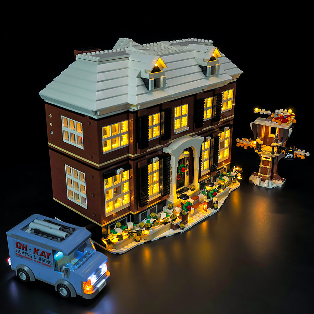 LED Lighting Kits for Home Alone 21330 (Christmas Version)
