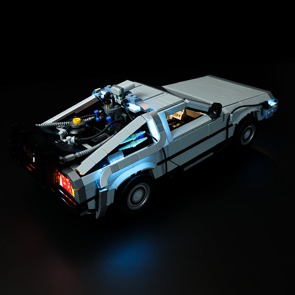 LED Lighting Kits for Back to the Future Time Machine 10300(Classic version)