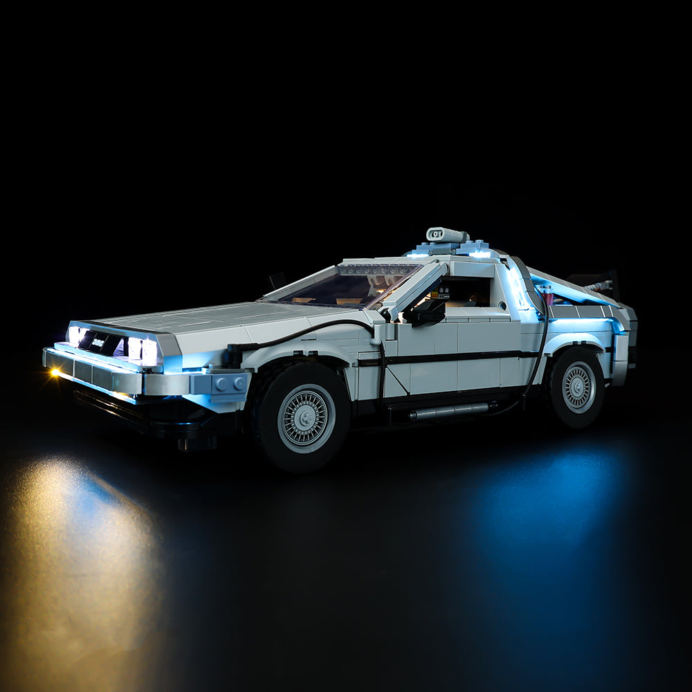LED Lighting Kits for Back to the Future Time Machine 10300(Classic version)
