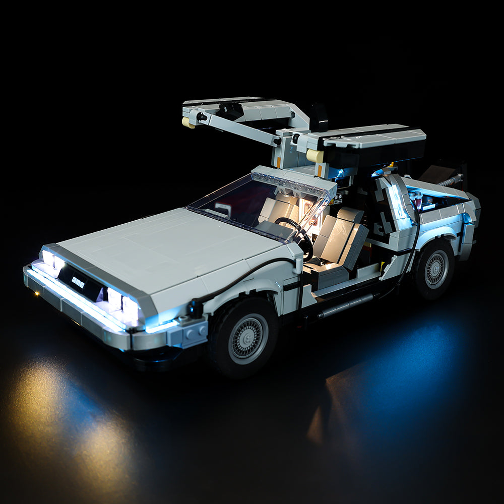 LED Lighting Kits for Back to the Future Time Machine 10300(Classic version)