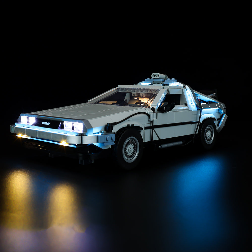 LED Lighting Kits for Back to the Future Time Machine 10300(Classic version)
