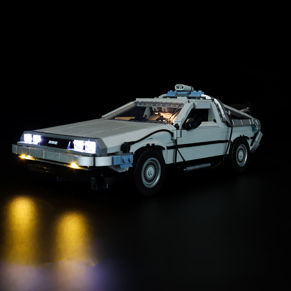 LED Lighting Kits for Back to the Future Time Machine 10300(Classic version)