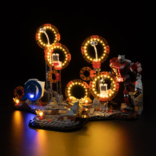LED Lighting Kits for Avengers: Endgame Final Battle 76323