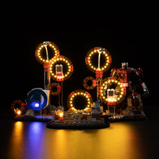 LED Lighting Kits for Avengers: Endgame Final Battle 76323