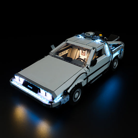 LED Lighting Kits for Back to the Future Time Machine 10300(Classic version)