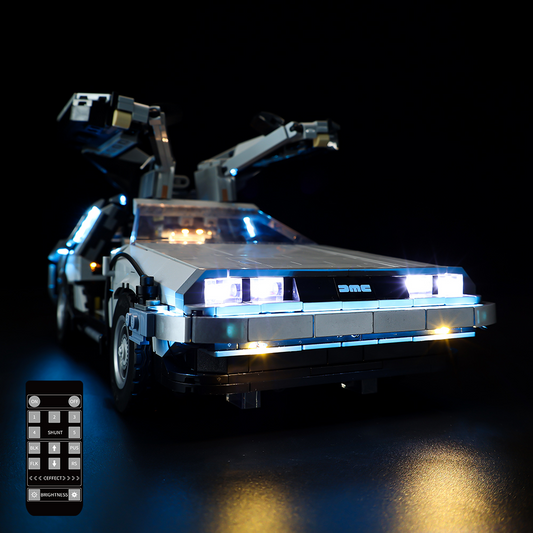 LED Lighting Kits for Back to the Future Time Machine 10300(Classic version)