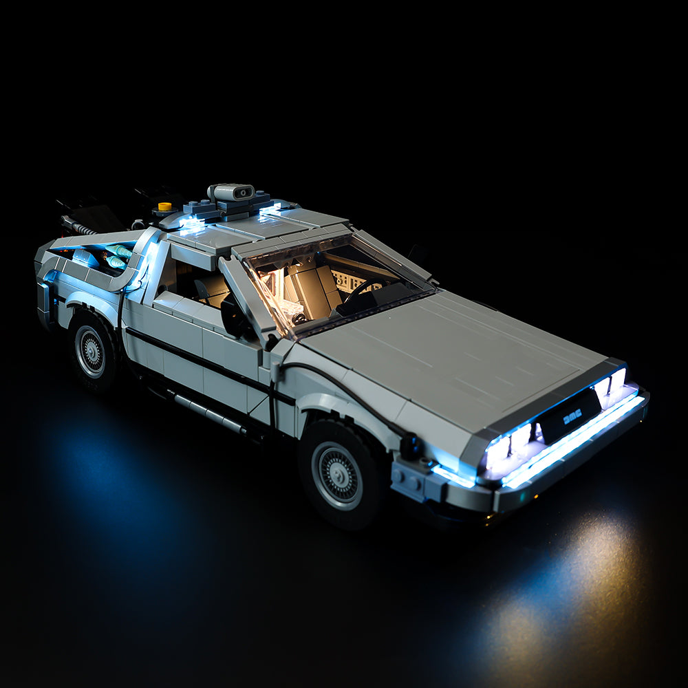 LED Lighting Kits for Back to the Future Time Machine 10300(Classic version)