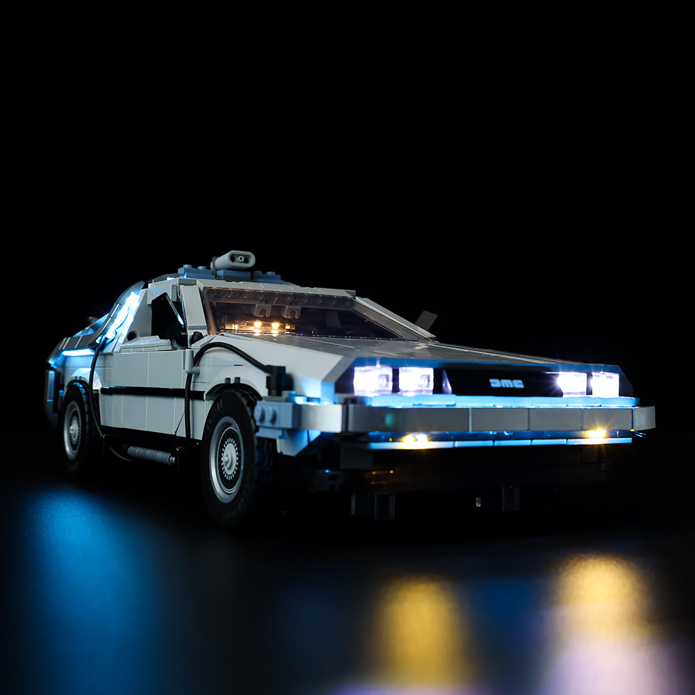 LED Lighting Kits for Back to the Future Time Machine 10300(Classic version)