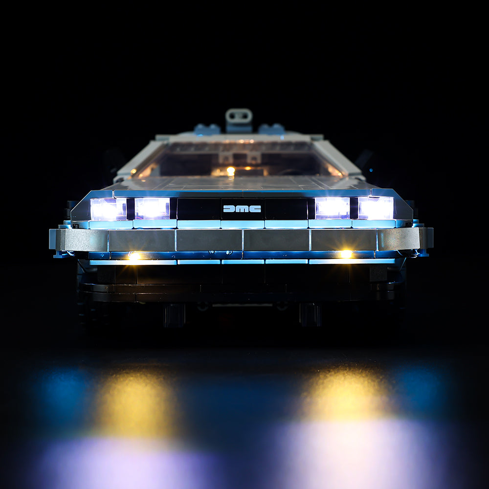 LED Lighting Kits for Back to the Future Time Machine 10300(Classic version)