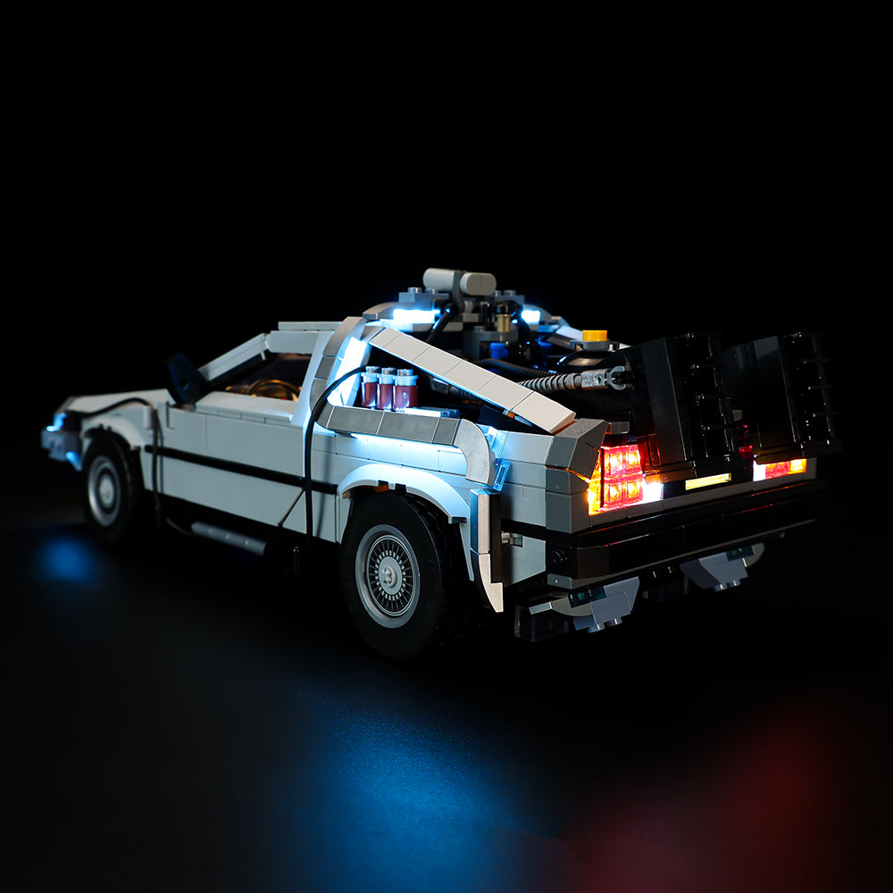 LED Lighting Kits for Back to the Future Time Machine 10300(Classic version)