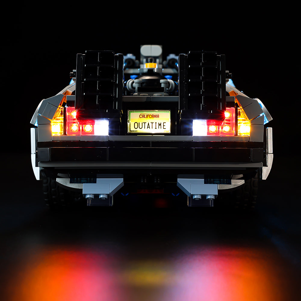 LED Lighting Kits for Back to the Future Time Machine 10300(Classic version)